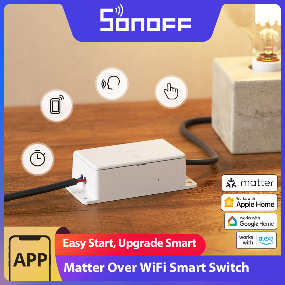 Sonoff Basic - SONOFF BASIC-1GS Przełącznik Inteligentny Matter Over