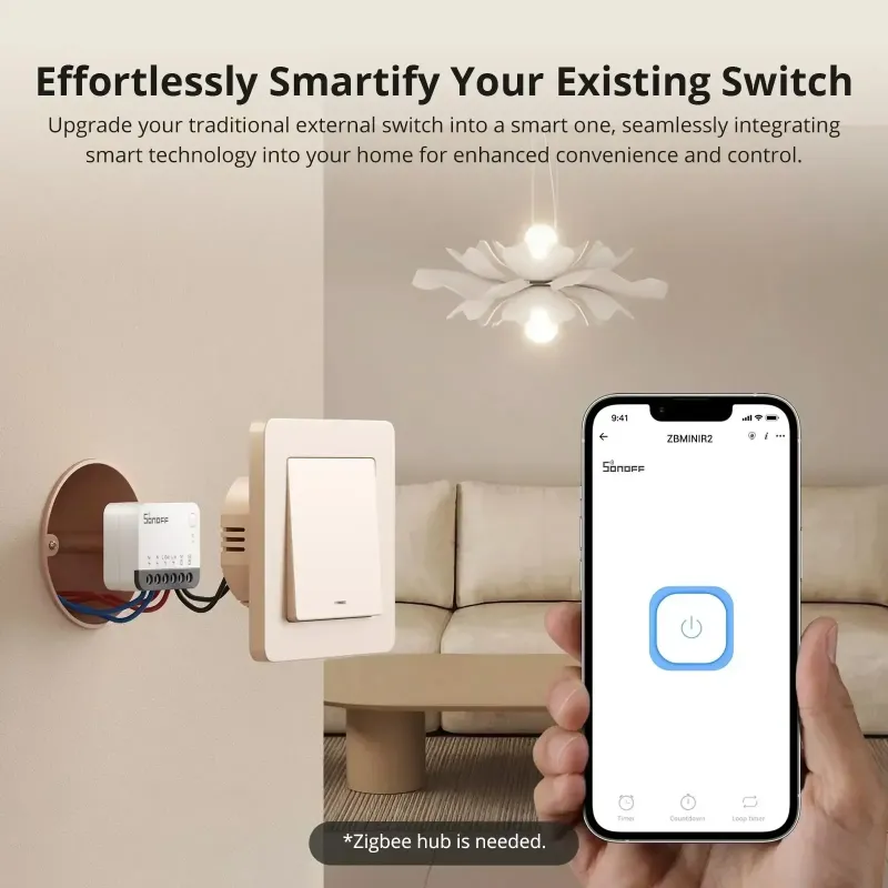 Sonoff - 1-10 SZT. SONOFF Zigbee Smart Switch