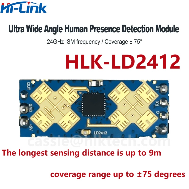 Tasmota - Hi-Link HLK-LD2412 24G Czujnik obecności człowieka