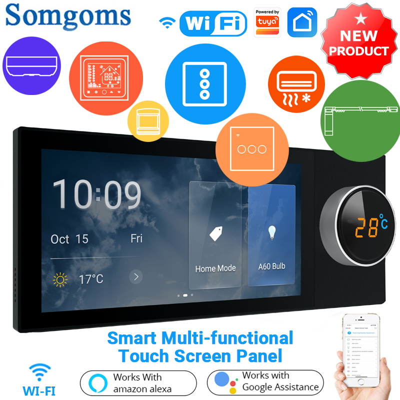 Tuya Smart - Somgoms Tuya Smart 6-calowy panel dotykowy
