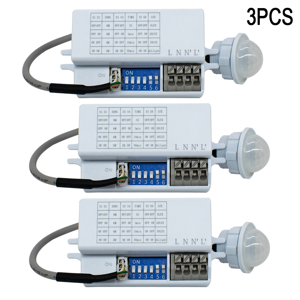 Tasmota - Czujnik ruchu do oświetlenia 220V 110V,
