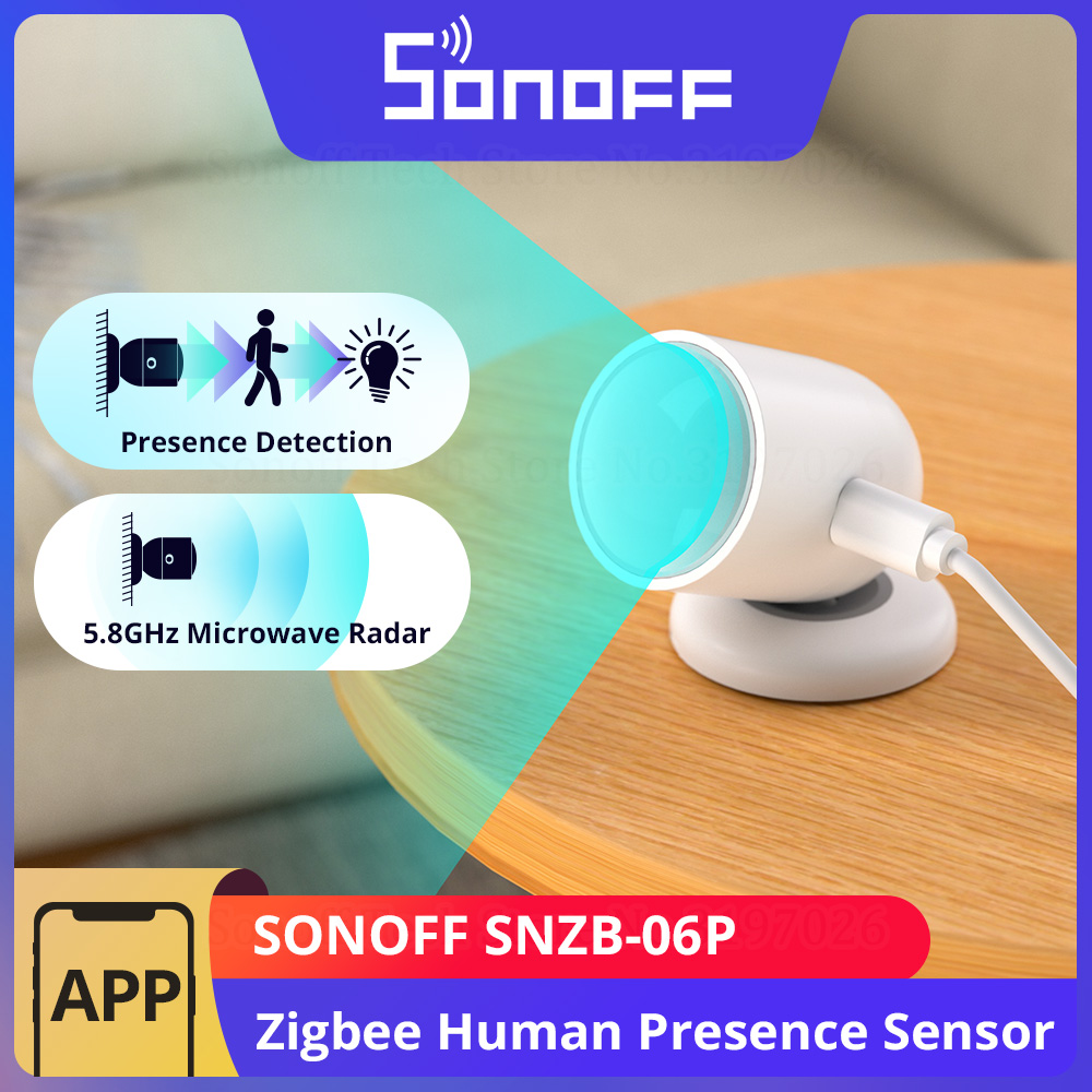 SONOFF SNZB-06P Zigbee czujnik – Tasmota recenzja i cena