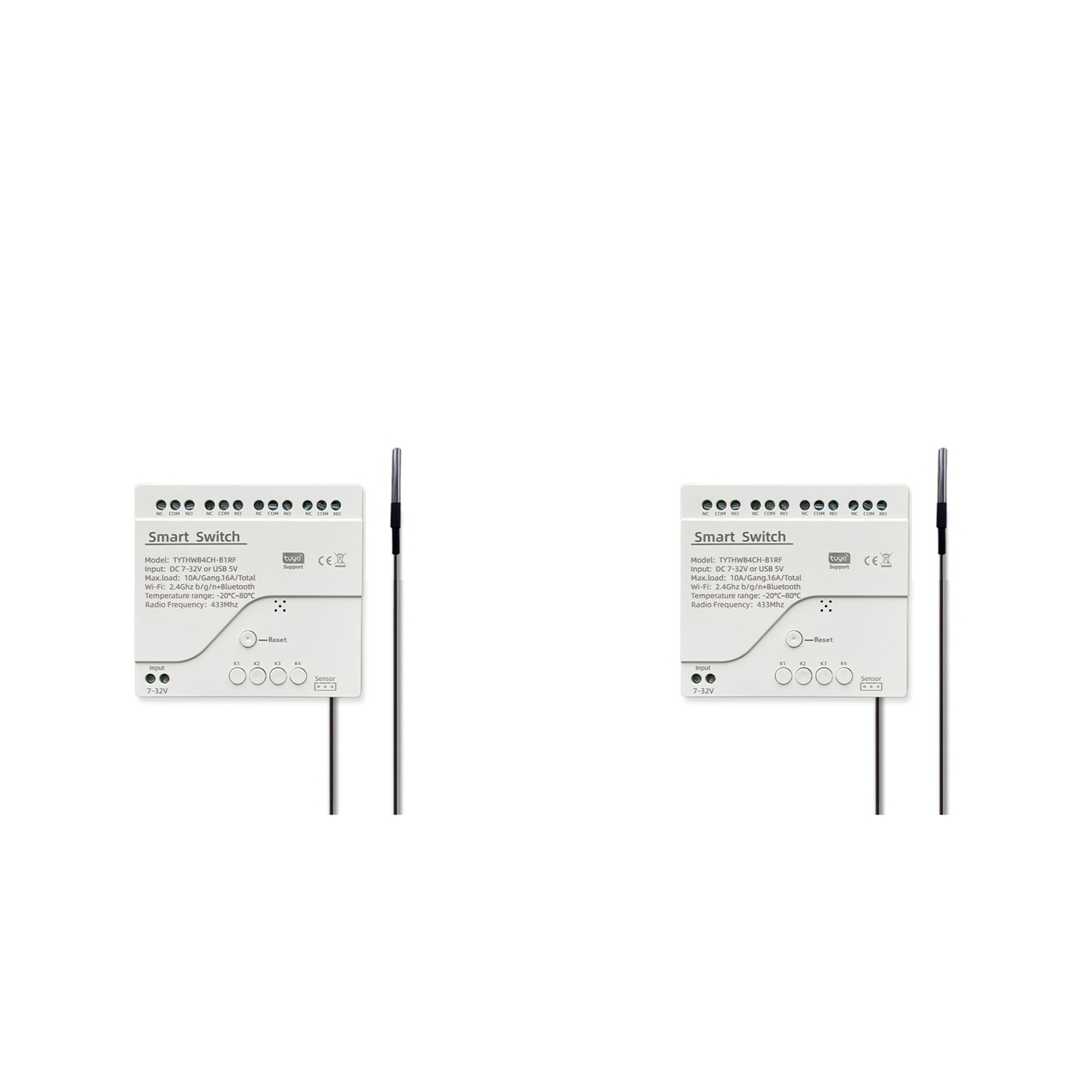 B44C 2X Tuya Wifi DC 7-32V 4-k – Tuya 4 Channel recenzja i cena