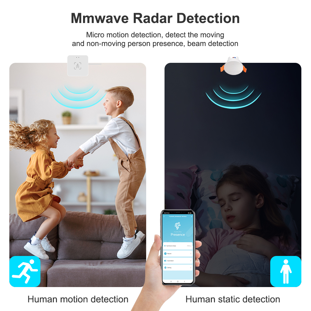 Radar ZigBee MmWave czujnik ru – Home Assistant Tuya recenzja i cena