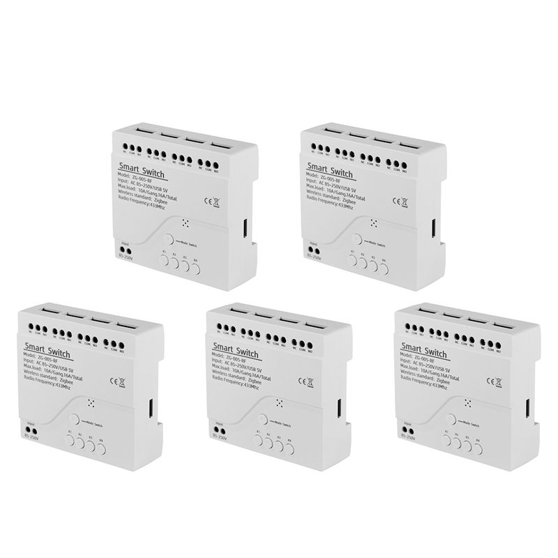 5X 4-kanałowy moduł inteligent – Smart Relay Tuya recenzja i cena
