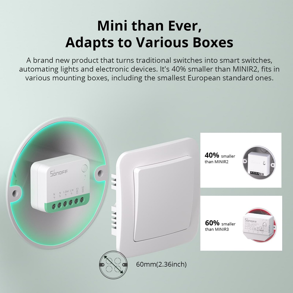 SONOFF MINIR4M MINI Extreme In – Sonoff recenzja i cena